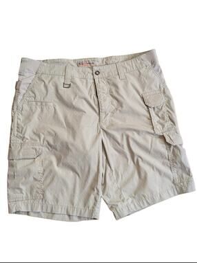 5.11 Tactical Men's Size 38 Khaki Tan Series Outdoor Hiking Cargo Shorts